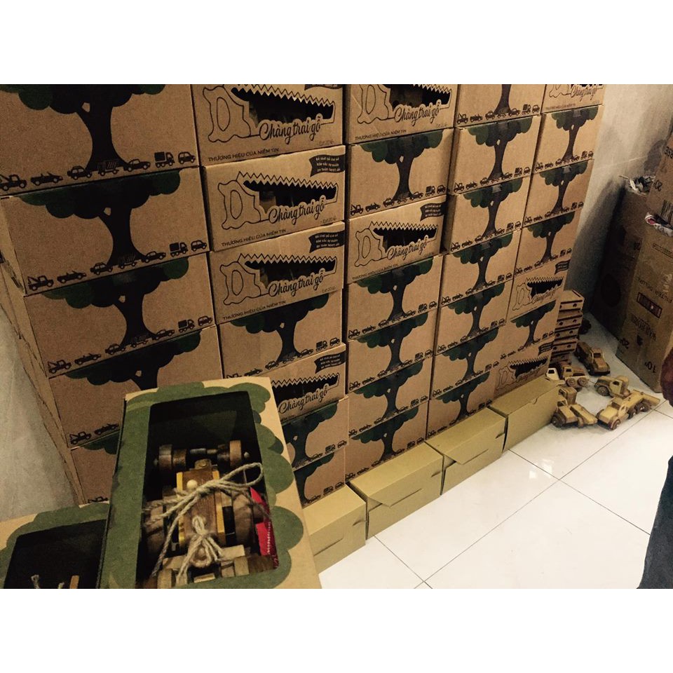 ĐỒ CHƠI GỖ - XE MÚC CTM01