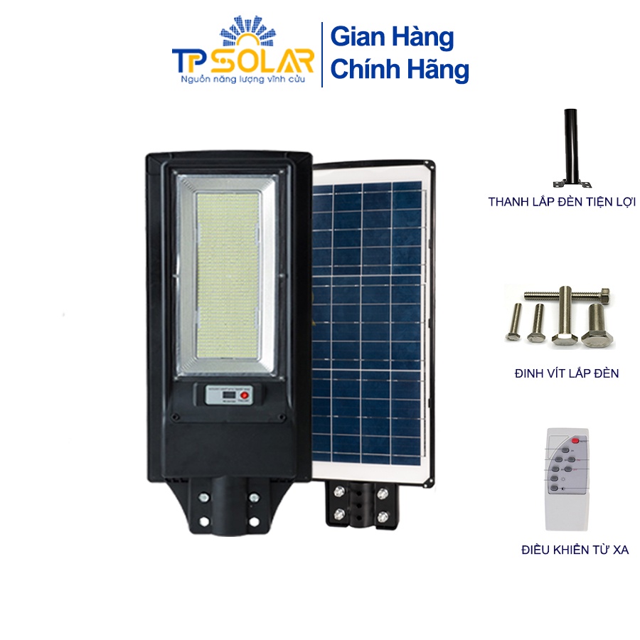 Đèn Đường Liền Thể Năng Lượng Mặt Trời TPSolar TP-D200 Công Suất 200W Cảm Biến Chuyển Động