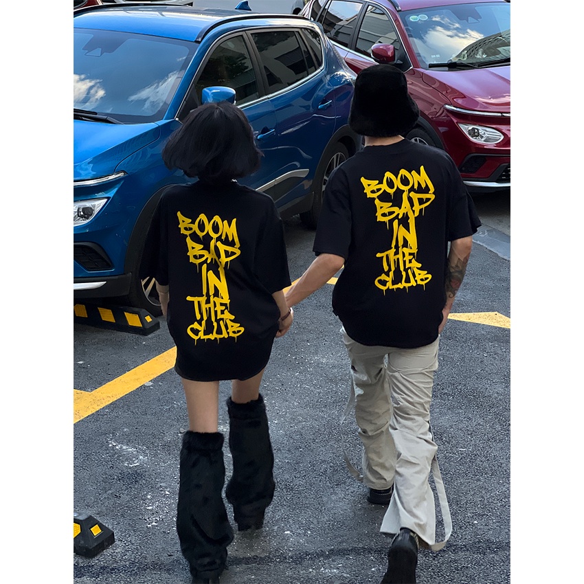 ÁO THUN "BOOM BAP IN THE CLUB" BLACK TEE