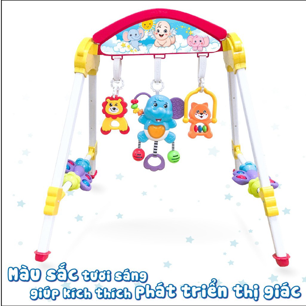 Kệ Chữ A Ngôi Nhà Tuổi Thơ - Voi Xanh Thông Minh Chính Hãng Antona An Toàn Cho Trẻ Sơ Sinh