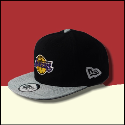 Mũ lưỡi trai nam nữ, nón kết unisex ulzzang chất vải kaki snapback hiphop kiểu logo Lakers |DECAP SHOP