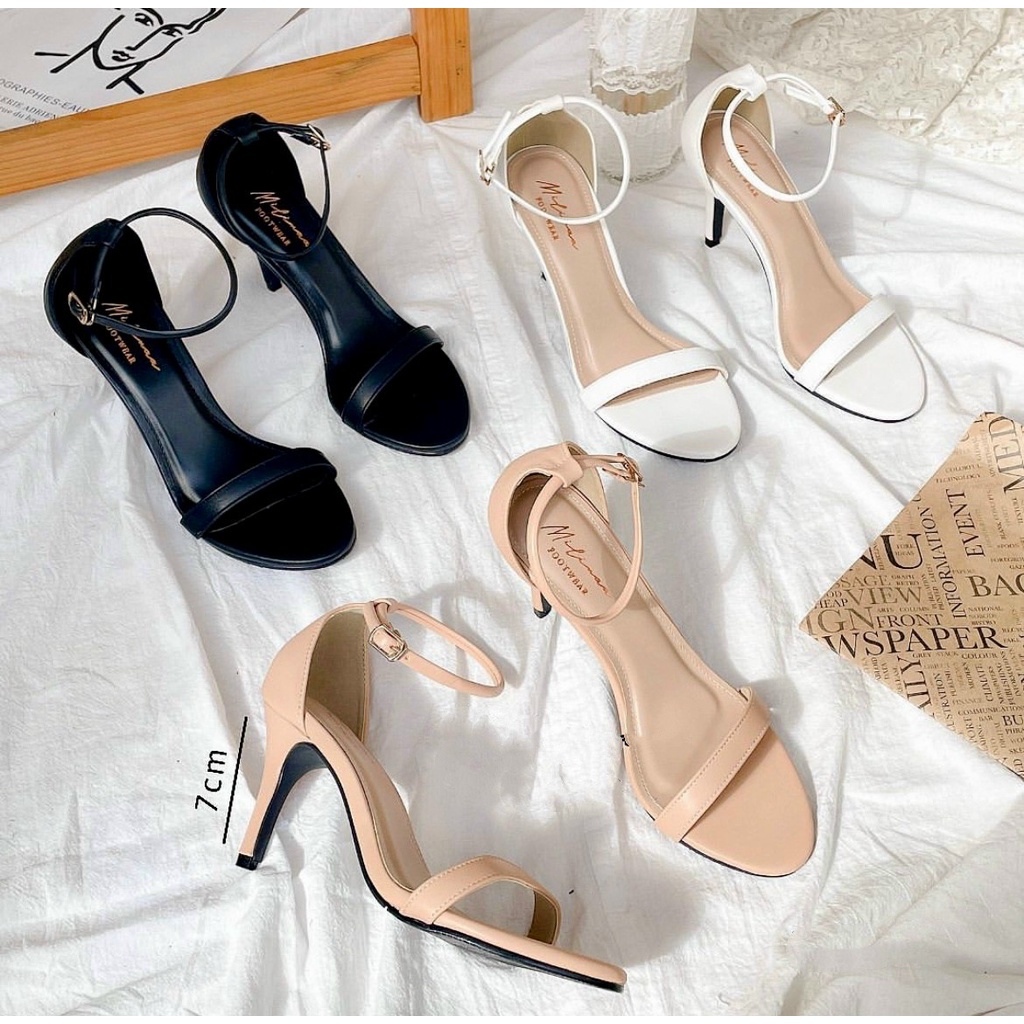 Giày Sandal Nữ Quai Mảnh 9 Phân 🎀HÀNG ĐẸP🎀 Cao Gót Cô Dâu Dự Tiệc - Ảnh Thật T179 shop diều phương