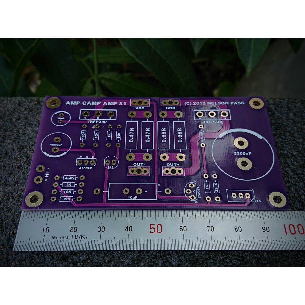 Mạch Ampli Class A Amp Camp Amp (PCB)