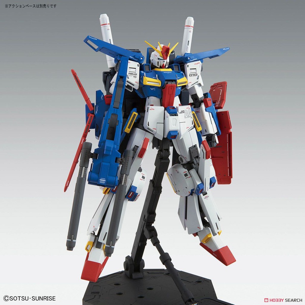 Mô Hình Lắp Ráp MG 1/100 MSZ-010 ZZ Gundam Ver.Ka