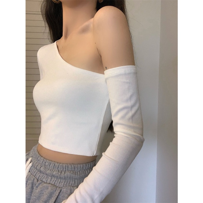 Áo Thun Nữ Dài Tay Hở Vai Gợi Cảm