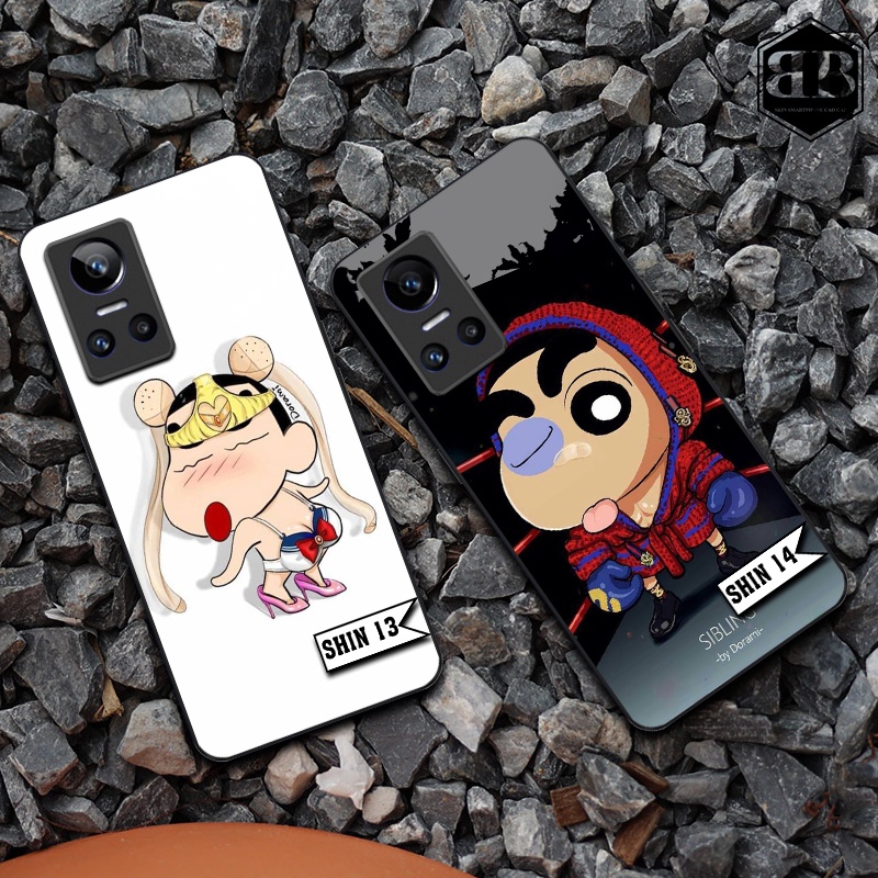 Ốp lưng kính cường lực Realme GT Neo 3 hình shin