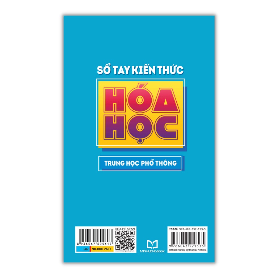 Sách - Sổ tay kiến thức Hóa học Trung học phổ thông