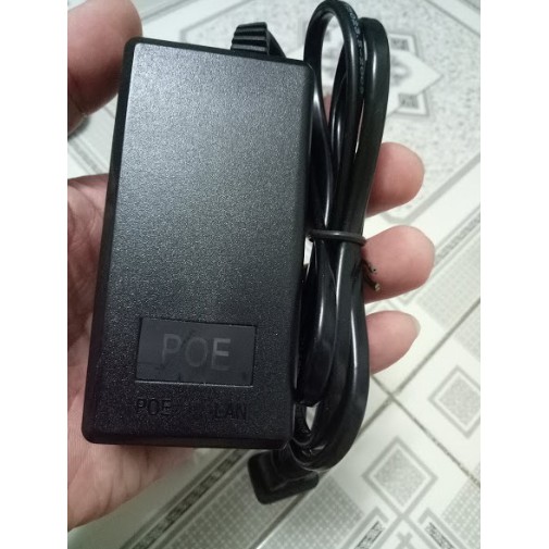 Adapter POE 48V0.5A cho Camera, Wifi Access Point, Voice IP chất lượng cao