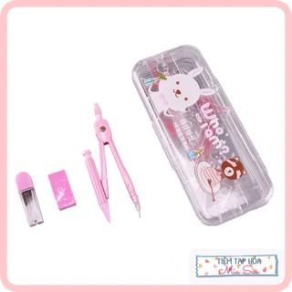 Set compa eke thước kẻ 7 món xinh xắn - MiuSua