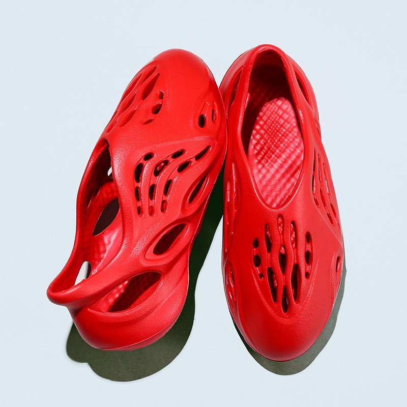 ĐẠI TIỆC 12-12 2020 newest YZ sandals Dép có quai hậu cho nam chất liệu da slipperGiày Đi Biển Đi Mưa Thời Trang ! 🌺 : "