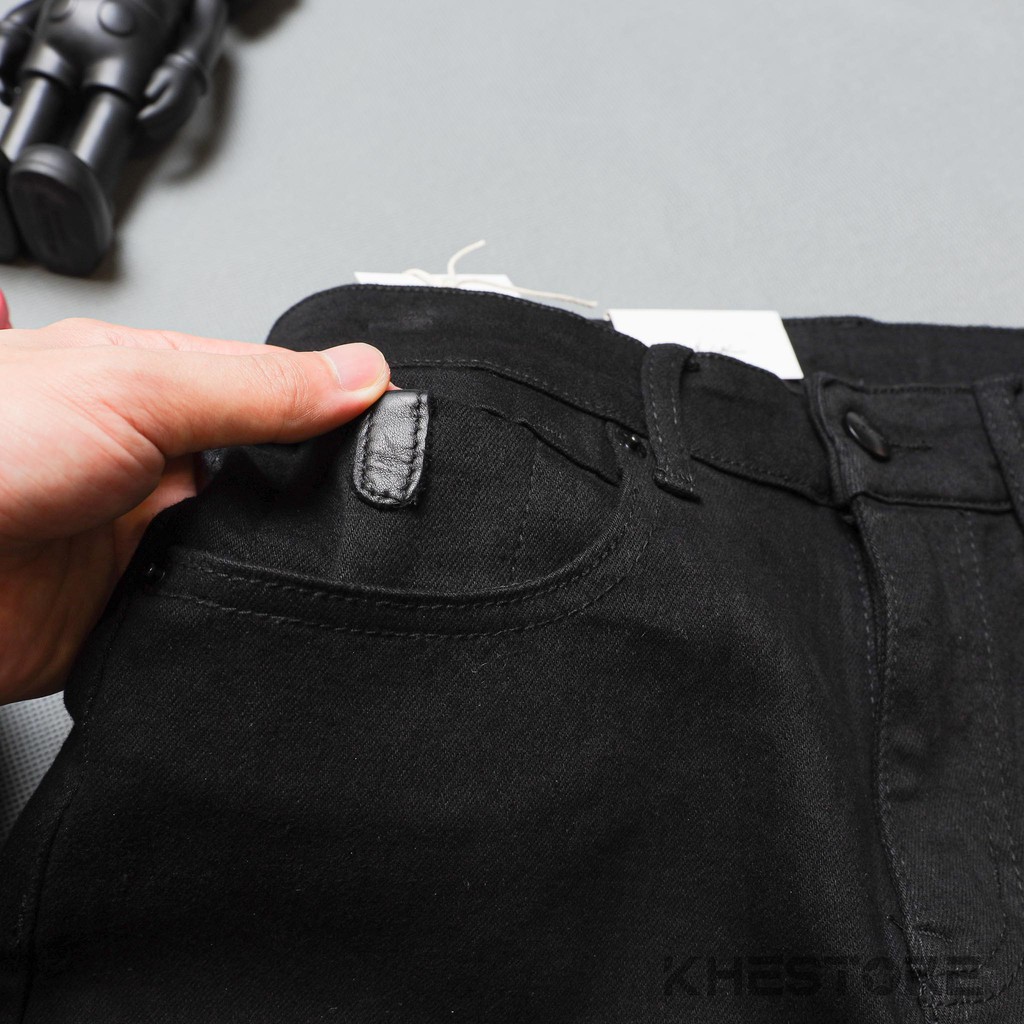 Quần Jeans Nam Khestore J-19 , Jeans Đen Trơn Xanh Phong Cách Hàn Quốc | BigBuy360 - bigbuy360.vn