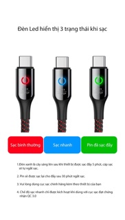 Cáp sạc Baseus chuẩn USB type-C