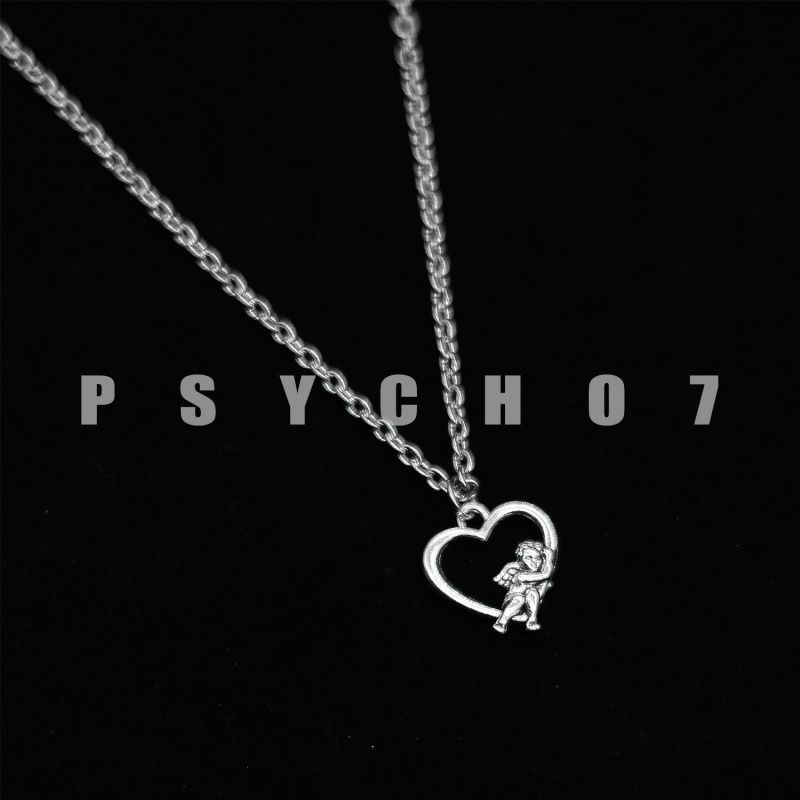 vòng cổ Đôi Hình Thần Tình Yêu Cupid Angel Psycho 7