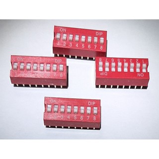 Công tắc bit 2 số/ 3 số/ 4 số/ 6 số/ 8 số (Top Dip Switch)