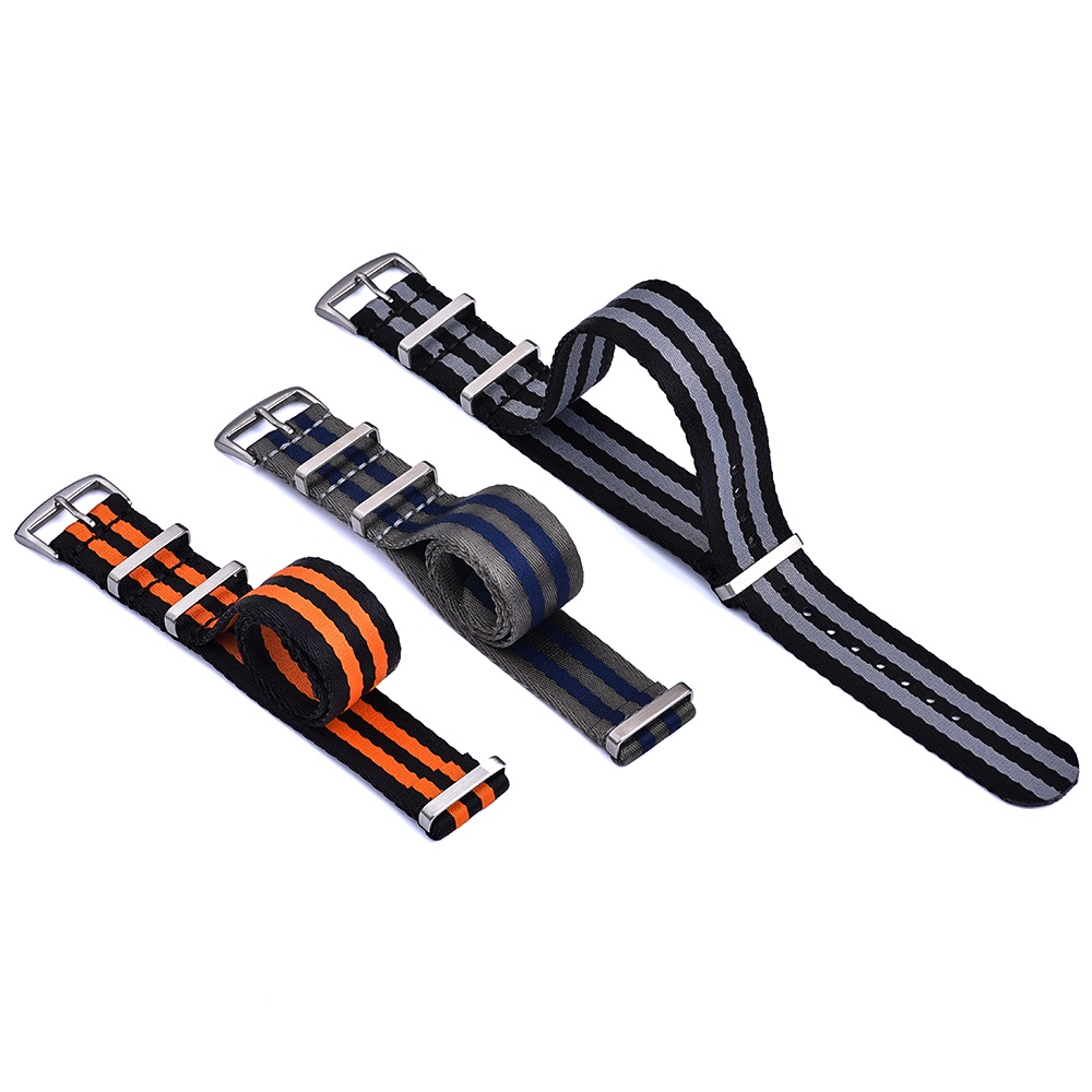 Dây Đeo Nylon Chất Lượng Cao 20mm 22mm Cho Đồng Hồ  NATO Straps
