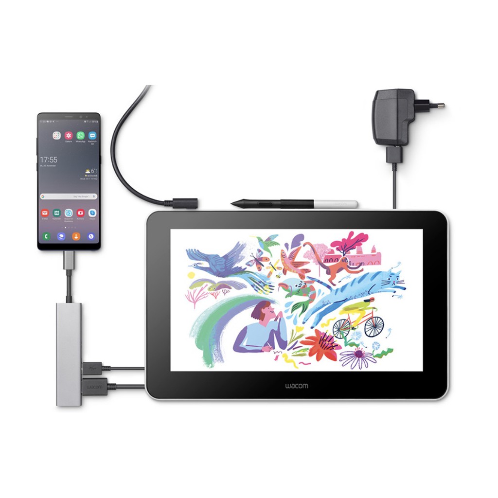 Bảng Vẽ Điện Tử Wacom One DTC-133