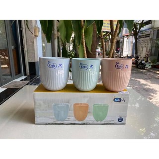 bộ 3 ly sứ quà tặng từ enfa