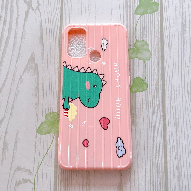 Ốp lưng màu vali dẻo Oppo A53 siêu xinh