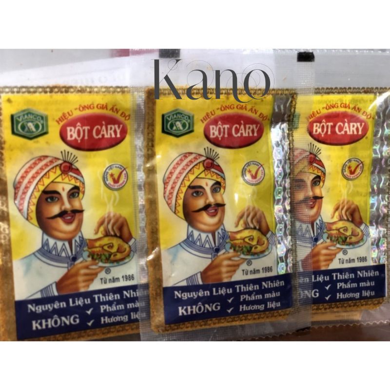 10 gói Bột Cà Ri Ấn Độ 3.5gr