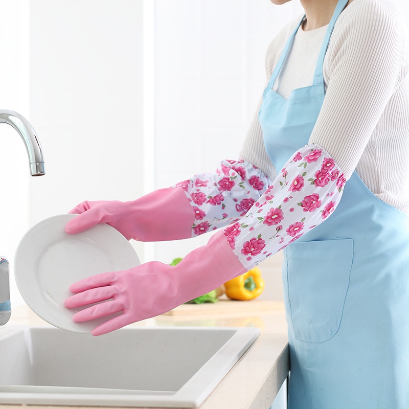 Găng Tay Rửa Bát - Găng Tay Cao Su - Găng Tay Giặt Quần Áo - Găng Tay Vệ Sinh