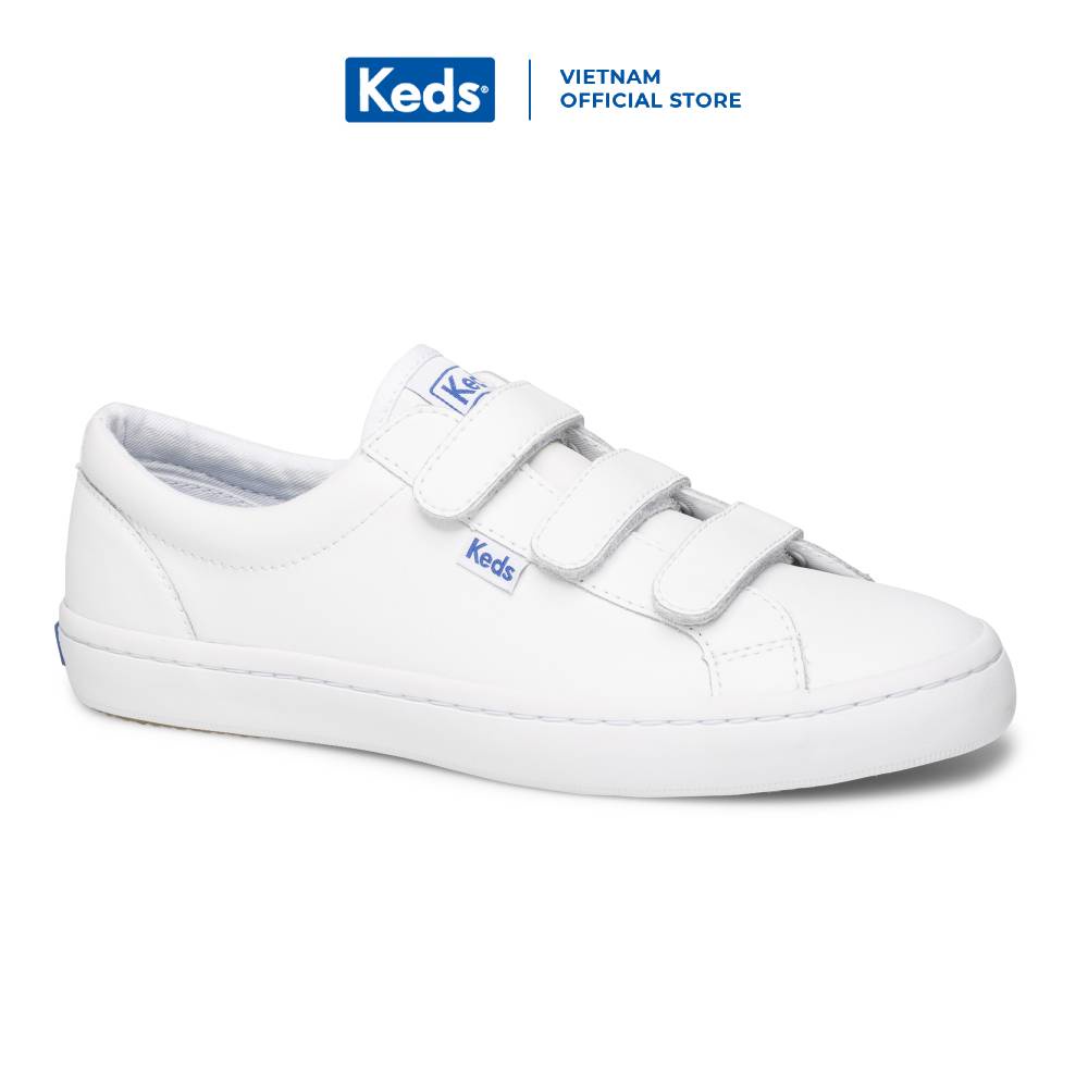 Giày Keds Nữ - Tiebreak Leather White - KD057616