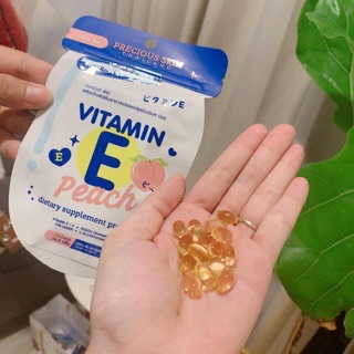 Viên uống Vitamin E peach
