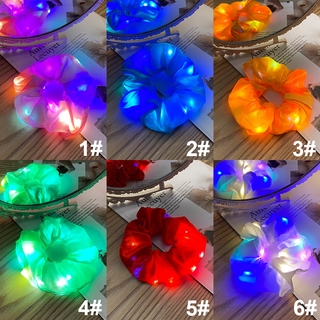 Dây cột tóc đuôi ngựa có đèn led thời trang cho nữ