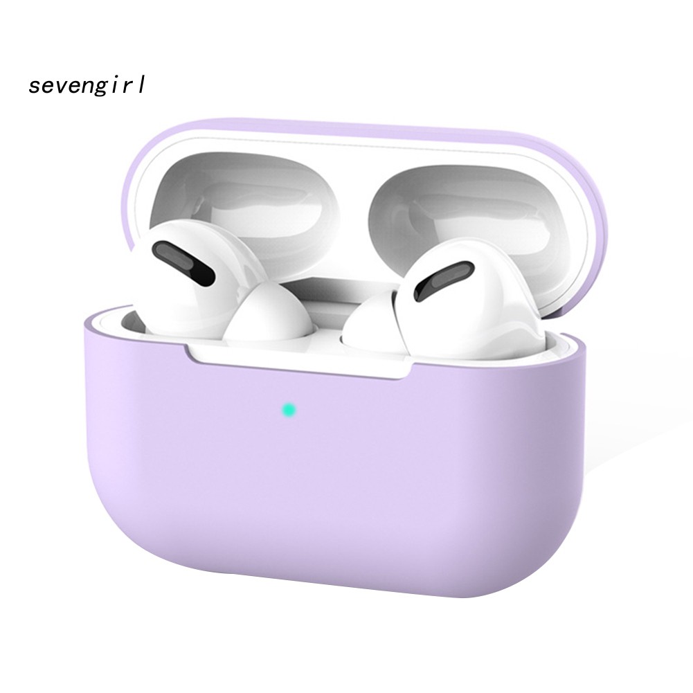 Hộp Đựng Bảo Vệ Bằng Silicone Cho Tai Nghe Airpods Pro 3