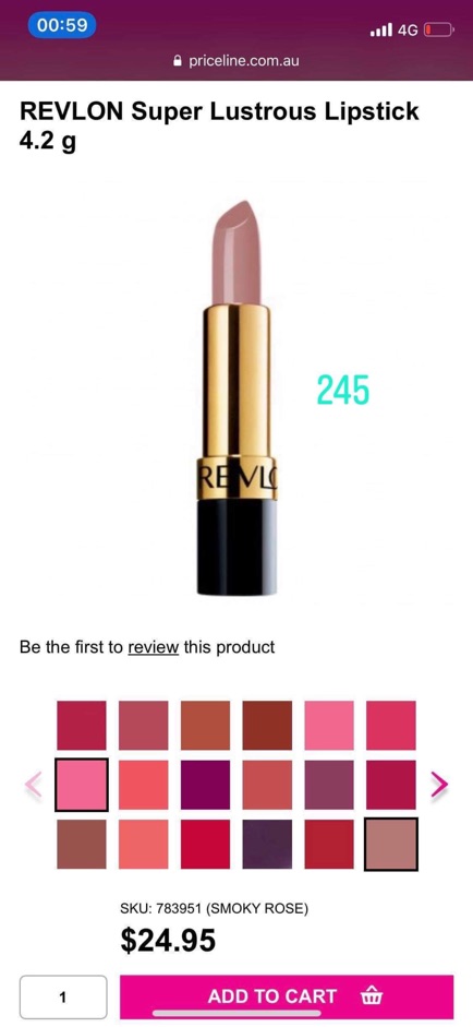 REVLON Super Lustrous Lipstick