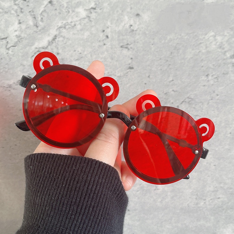 Kính râm hình tai gấu hoạt hình cho trẻ em