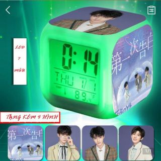 Đồng hồ led báo thức tfboys,EXO,BTS,BLACKPINK