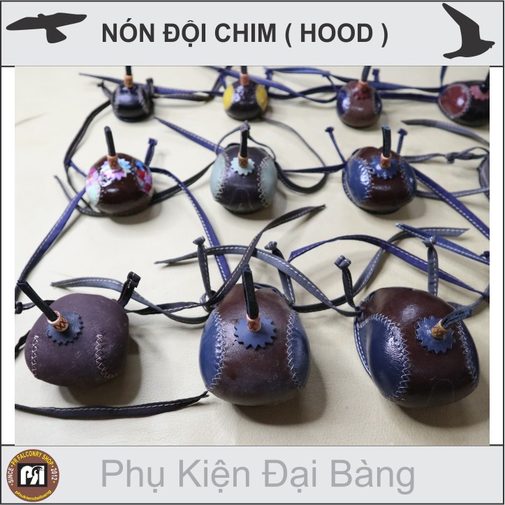 Mũ đội đại bàng, nón đội chim ưng, che mắt chim săn mồi