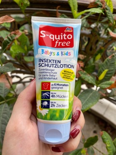 Xịt chống muỗi S-quito free 100ml