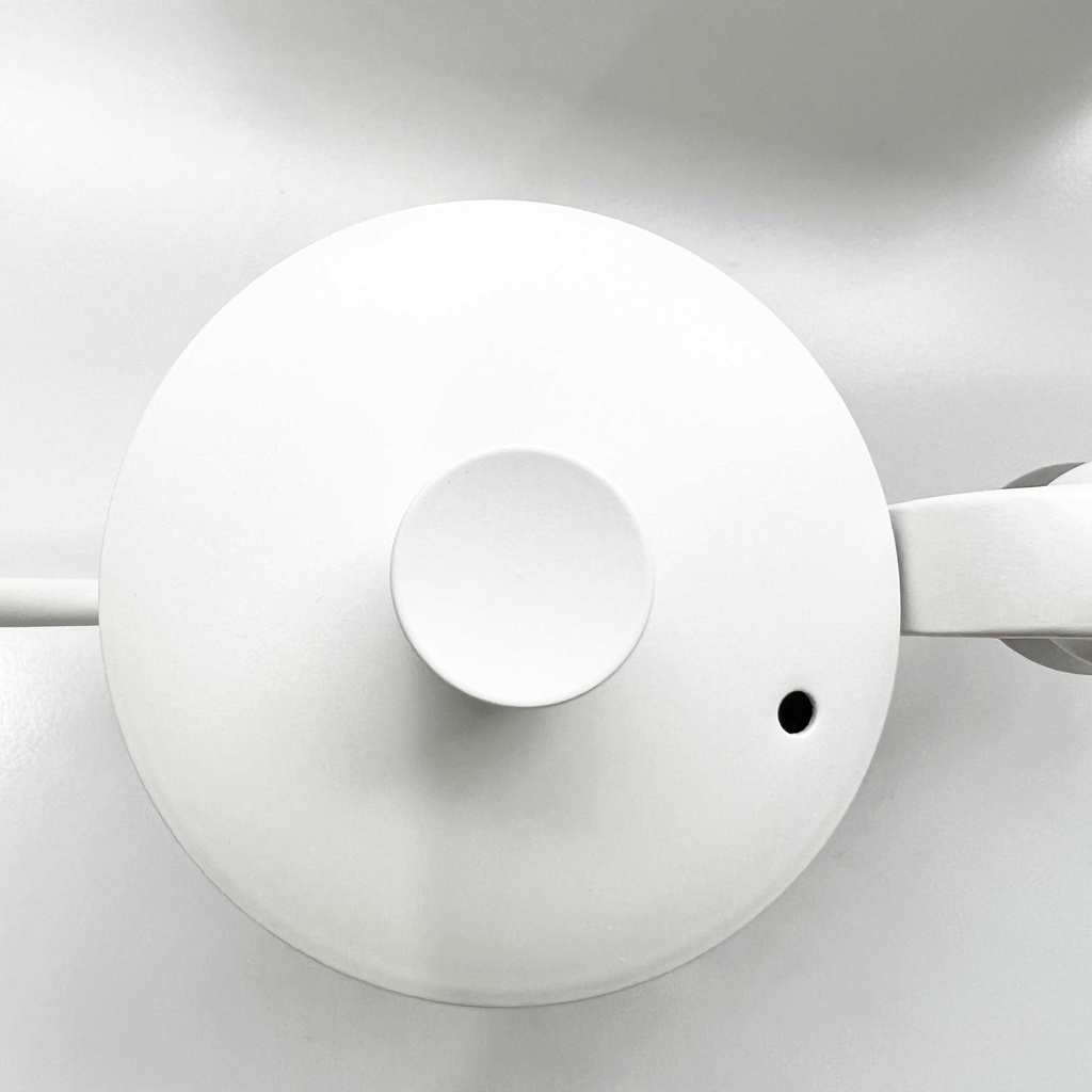 Ấm rót vòi ngỗng pha cà phê Pour over, drip màu trắng hiệu Cafede Kona – Chính hãng