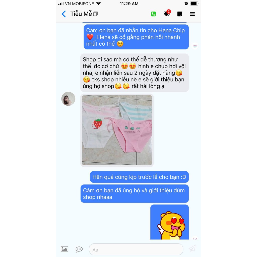 Quần Lót cột dây cotton màu trơn