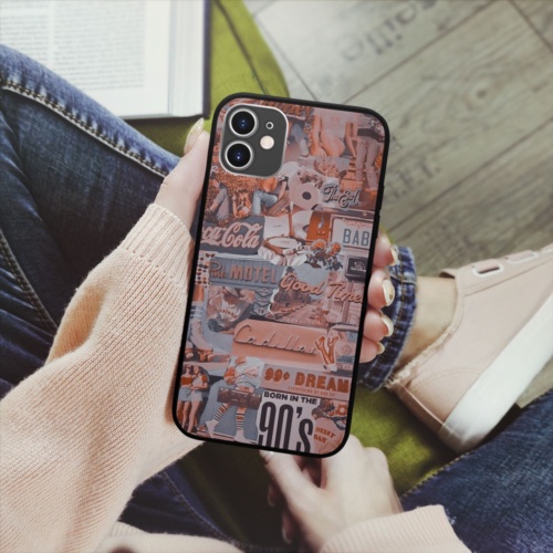 Ốp lưng iphone hình born in 1990s collage art pop art chống sốc  cho các dòng SAMSUNG PAP20210642