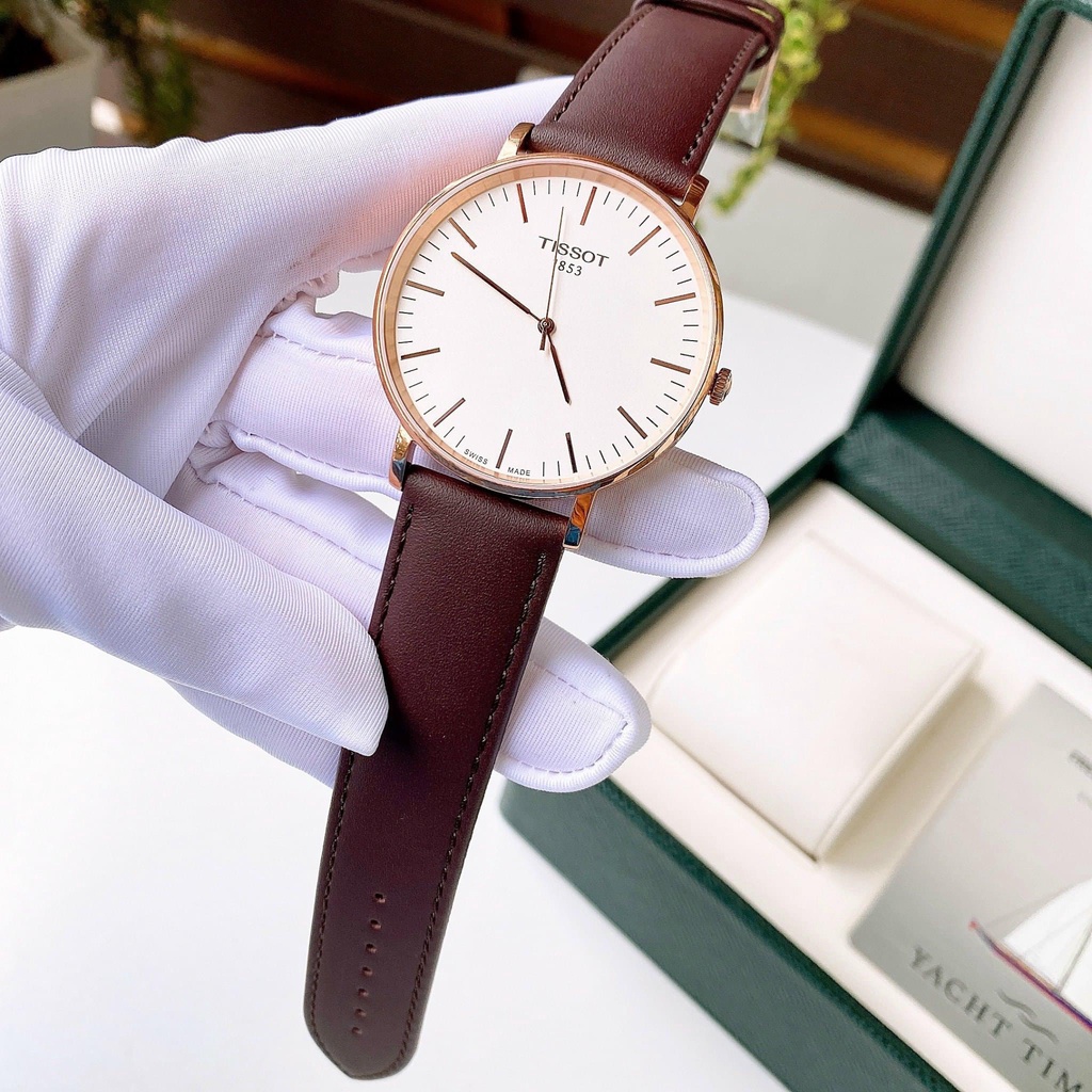 Đồng hồ nam dây da Tissot T109.610.36.031.00