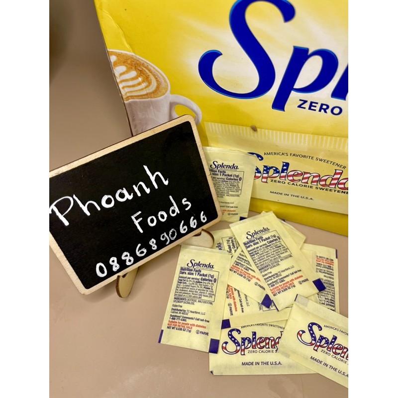 Đường ăn kiêng Splenda- đường 0 calories