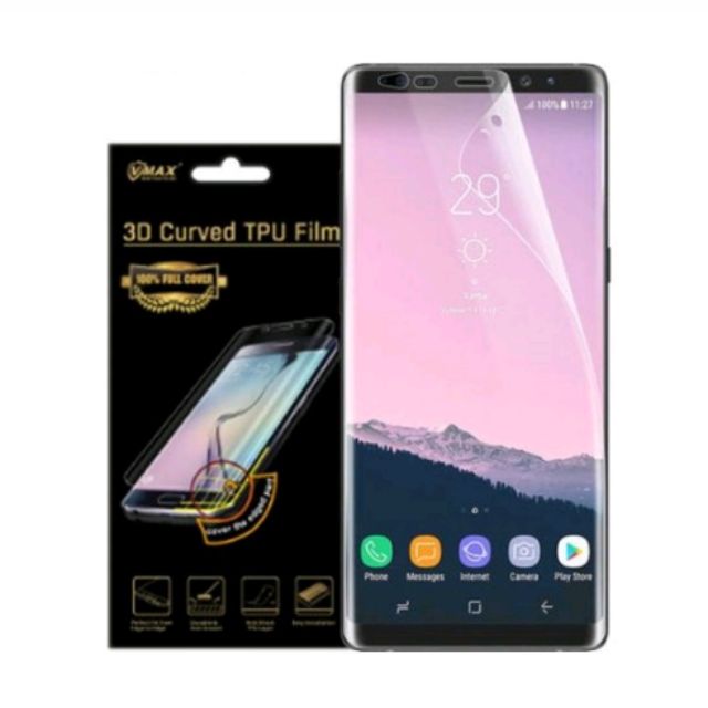 Dán Vmax Full màn dẻo cho Galaxy S9/ S9 Plus chống vỡ , xước cực tốt