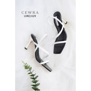 Sandal Cewra cao gót, gót nhọn 7 phân