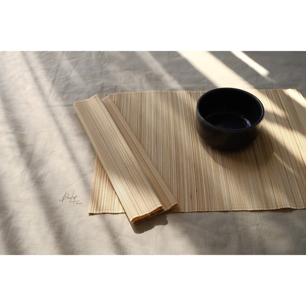 Mành trúc phụ kiện làm phông nền chụp ảnh sản phẩm và trang trí bàn trà