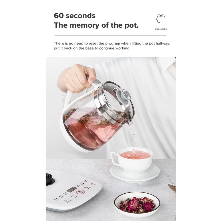 Ấm đun nước Joyoung JOY195 tự động thông minh đa năng