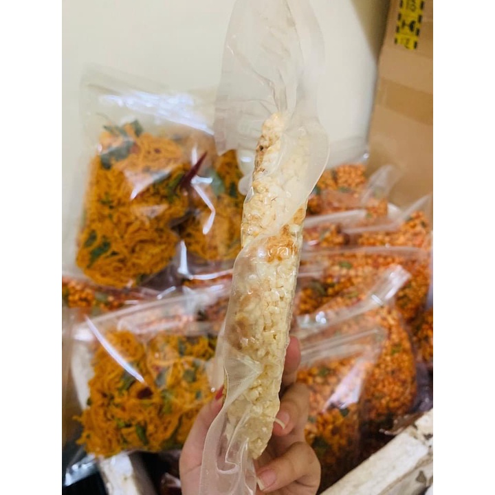 Cơm cháy siêu chà bông size 16cm gạo phồng, đế dày, giòn tan, vị đậm