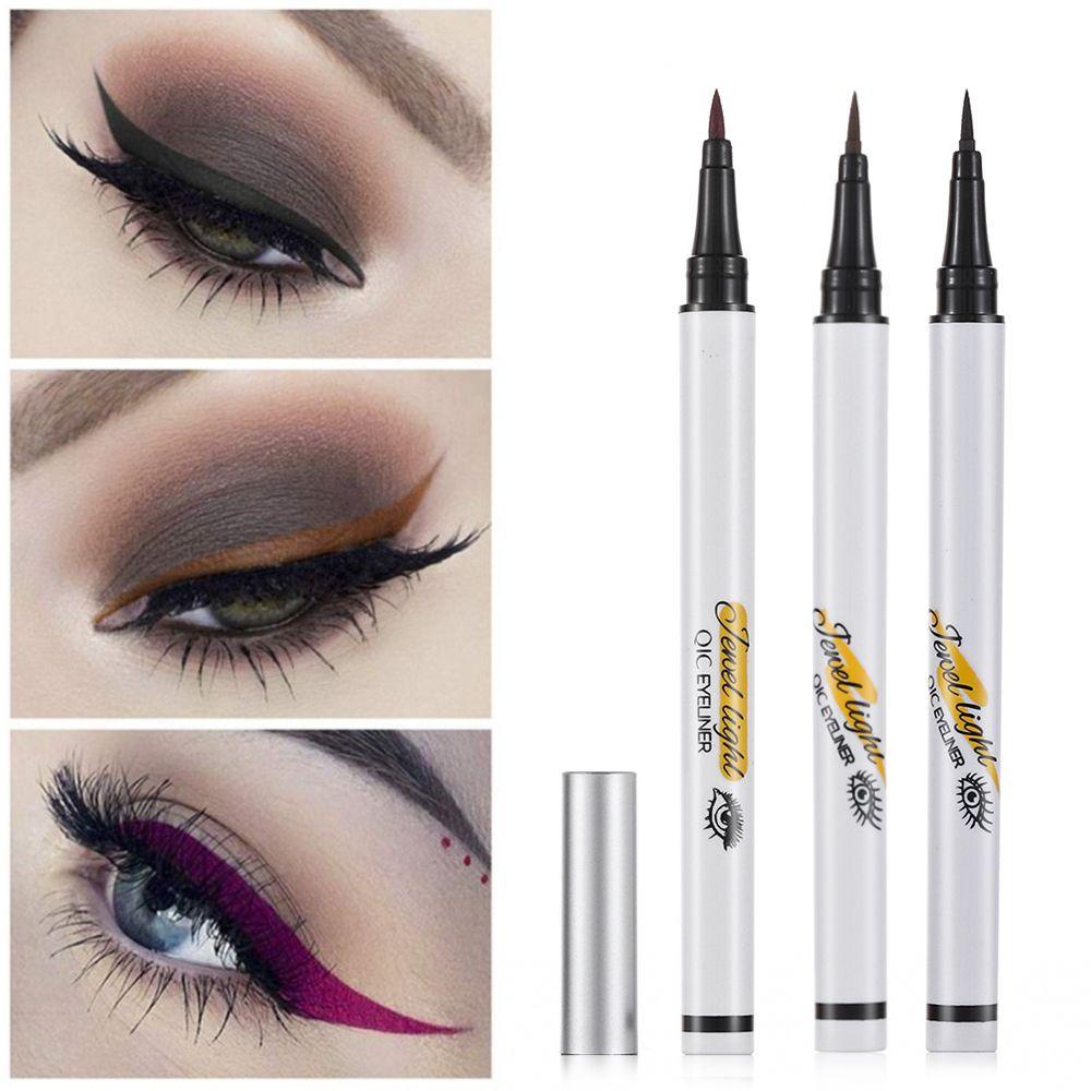 Bút Kẻ Mắt OKDEALS Trang Điểm Lâu Trôi Nhanh Khô Nhiều Màu Sắc