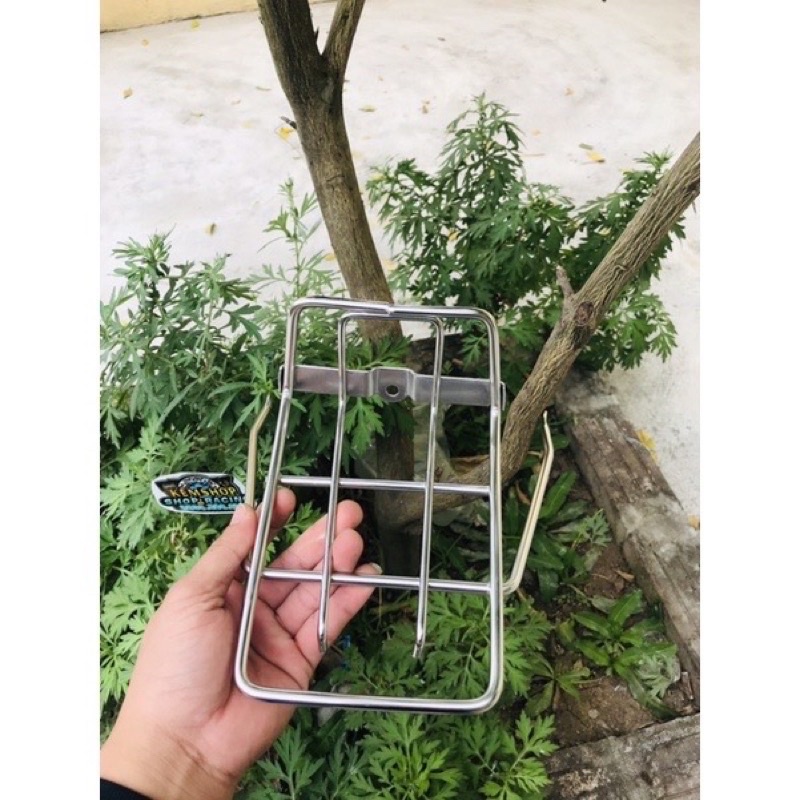 BaGa trước dream đỡ giỏ,trang trí xe hàng đẹp dày dặn.