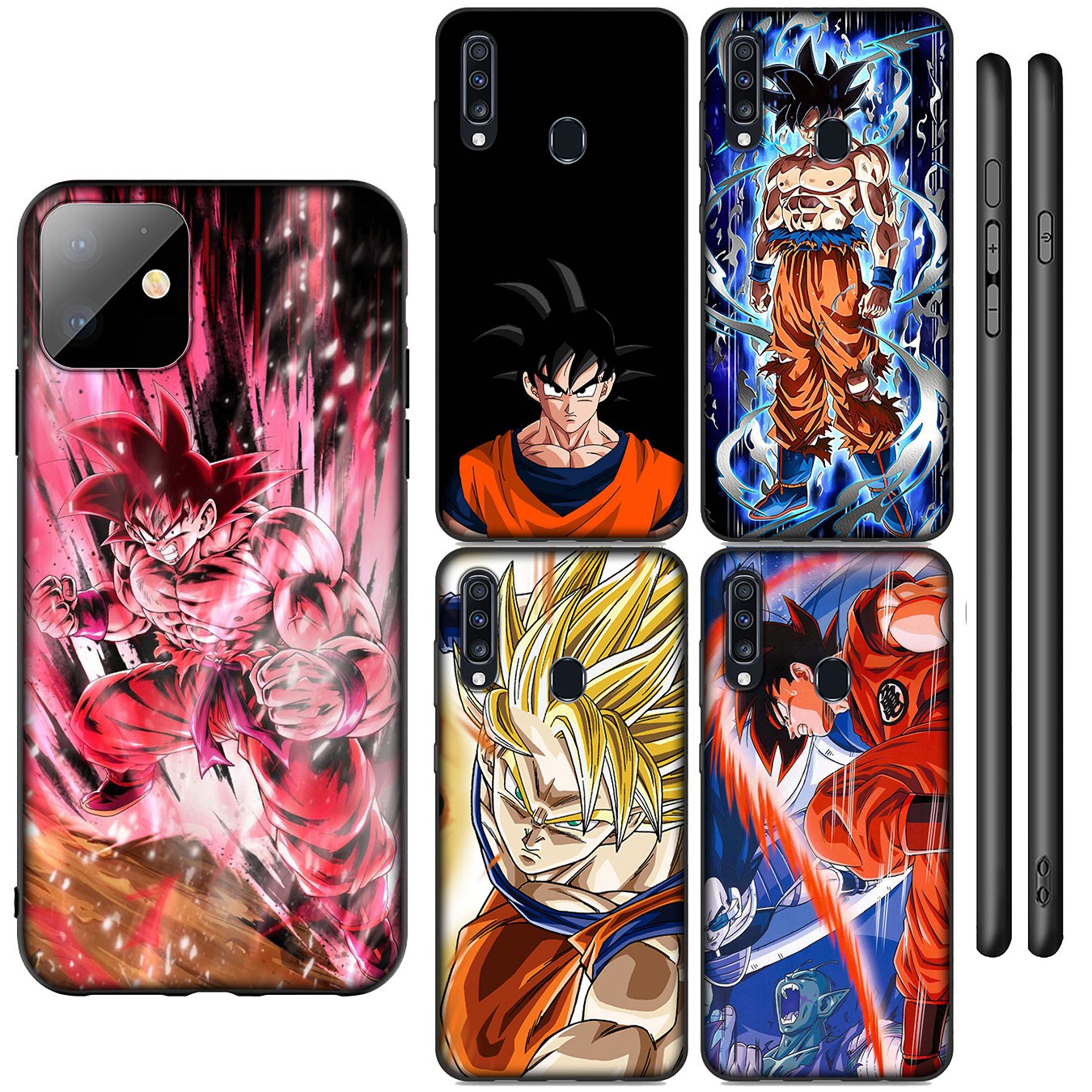 Samsung Galaxy A02S J2 J4 J5 J6 Plus J7 Prime A02 M02 j6+ A42 + Casing Soft Silicone Dragon Ball Z DragonBall goku Phone Case