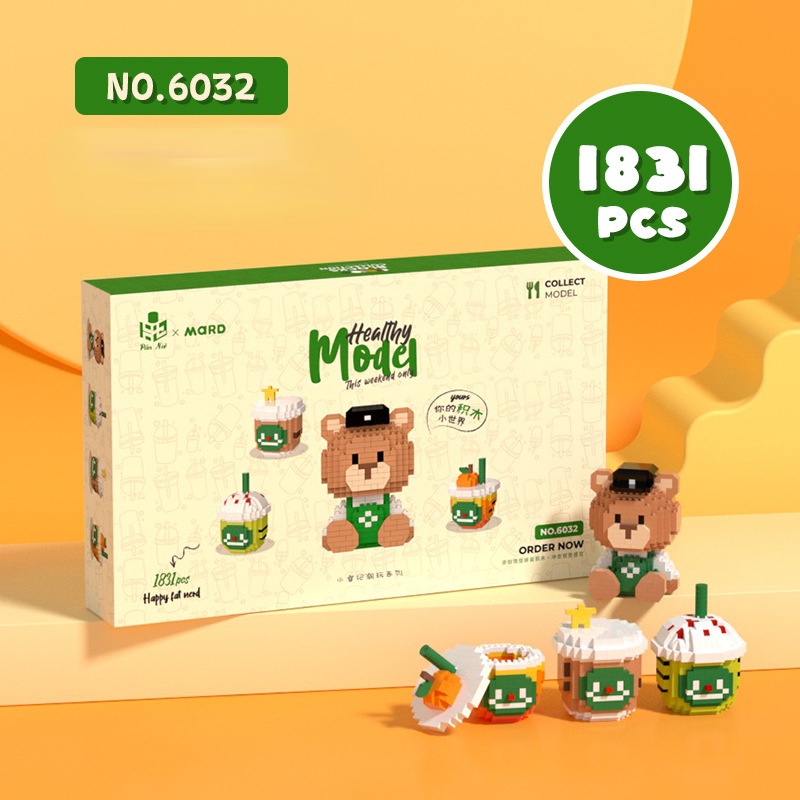 Hàng Mới Về Bộ Đồ Chơi Lắp Ráp  Hình Món Ăn Nhanh Dành Cho Trẻ