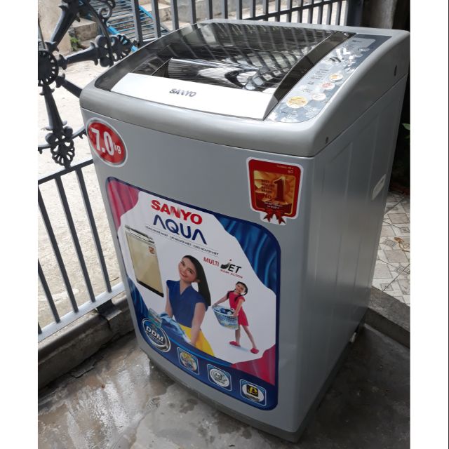 Máy giặt Sanyo 7kg ( miễn phí vận chuyển và lắp đặt)