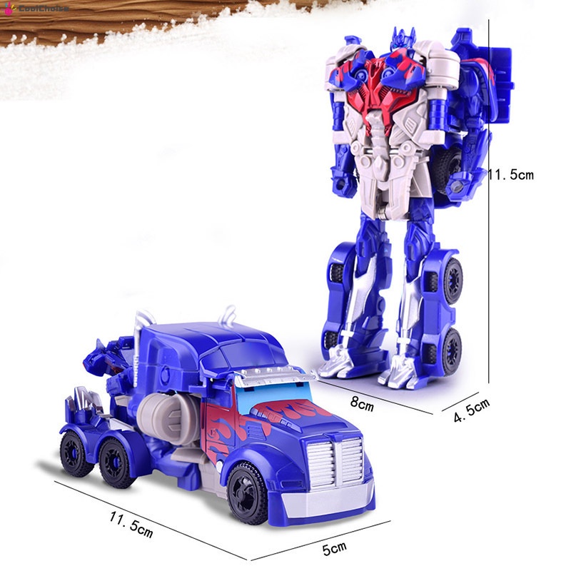 Đồ Chơi Mô Hình Xe Hơi Biến Hình Rô Bốt Dễ Thương Cho Trẻ Em