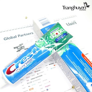 Kem đánh răng Crest Complete Whitening+ Scope Outlast 206g